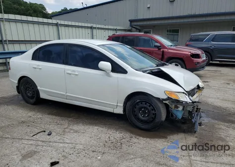 2011 Honda Civic Lx z USA, uszkodzony, nr VIN 2HGFA1F5XBH515314